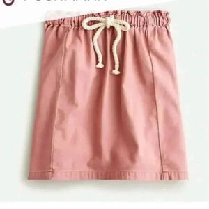 JCrew paper bag waist skirt